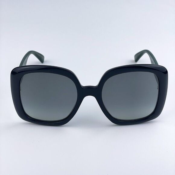 Gucci GG0713S 006 Sunglasses Black Green Gray Gradient Oversized Woman - Picture 5 of 10